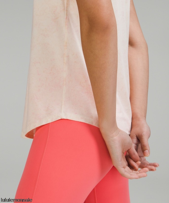 Lululemon Damen DELULU533 | Cirrus Wash Lemon Love Tanktop